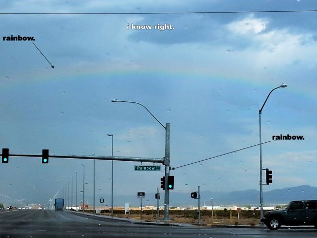 DOUBLE RAINBOW - ABOUT